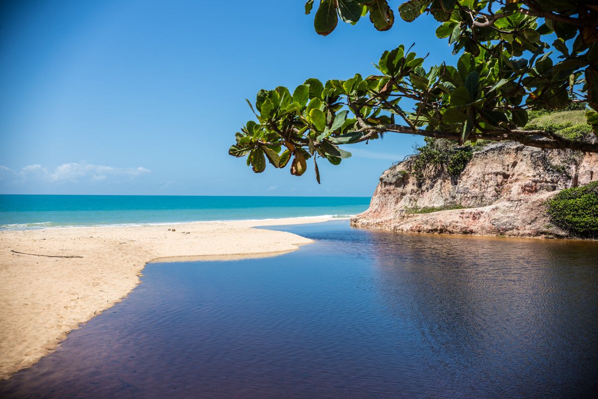 Praia das Ostras - Prado BA. Foto: Divulgação - Mtur