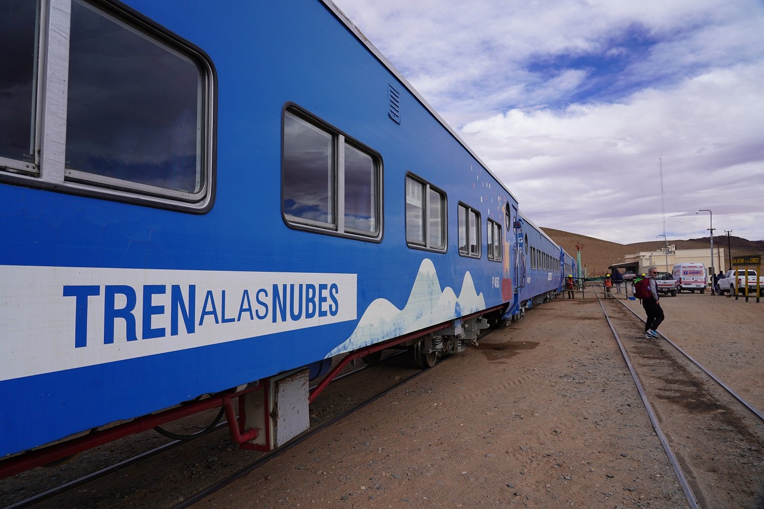 O trem faz cerca de três viagens semanais, podendo variar de acordo com a demanda. Foto: Cesar Valdivieso
