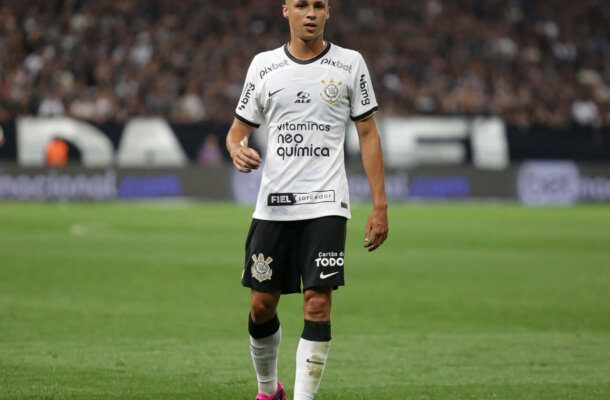 Matheus Araújo - Entrou no lugar de Yuri Alberto, mas ficou isolado na frente. No fim, em boa escapada, fez jogadaça para o quarto gol do Timão - NOTA 6,5 - Foto: Rodrigo Coca / Ag. Corinthians