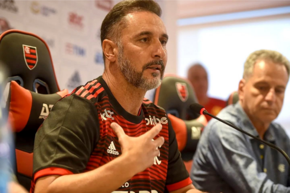 Vitor Pereira - Flamengo Reprodução/Twitter