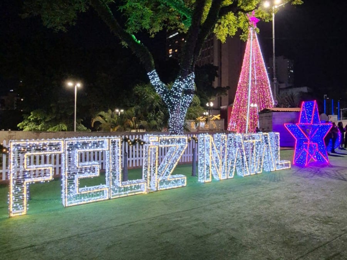 Decoração de Natal em São Paulo (SP). Foto: Divulgação - Prefeitura de São Paulo (SP)
