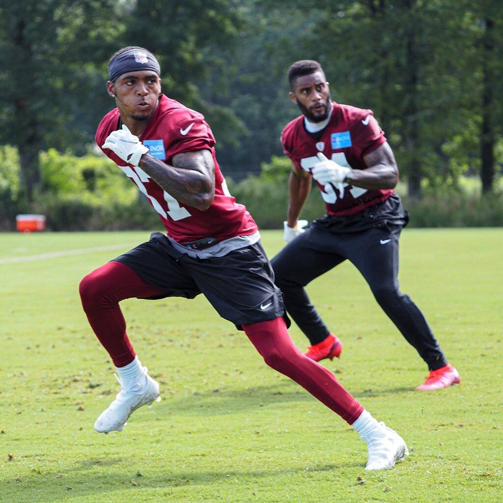 Washington segue treinando. Foto: Instagram