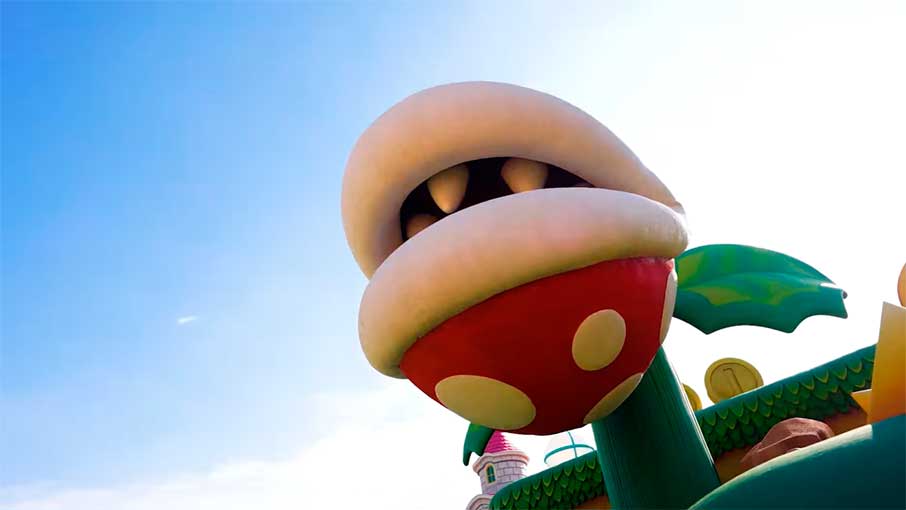 Universal Hollywood revela atração de Mario Kart