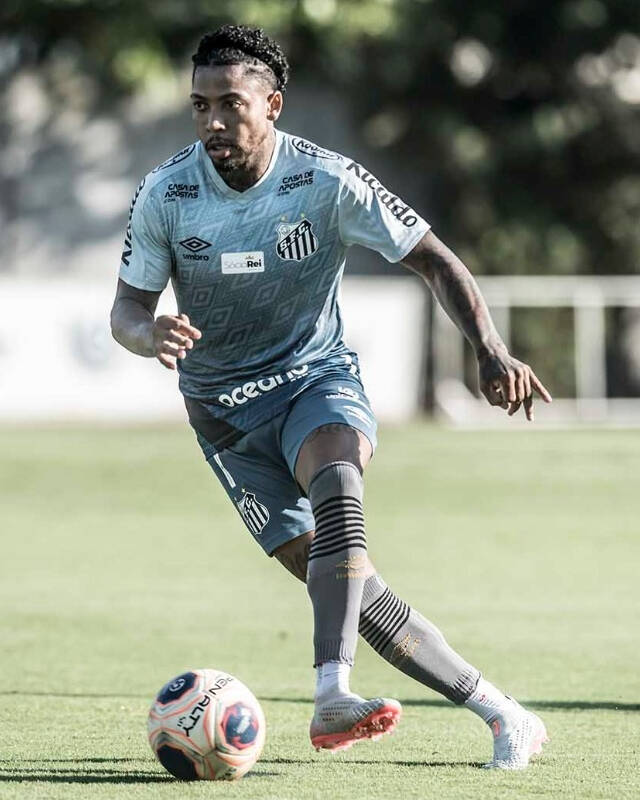 Treino do Santos. Foto: Instagram