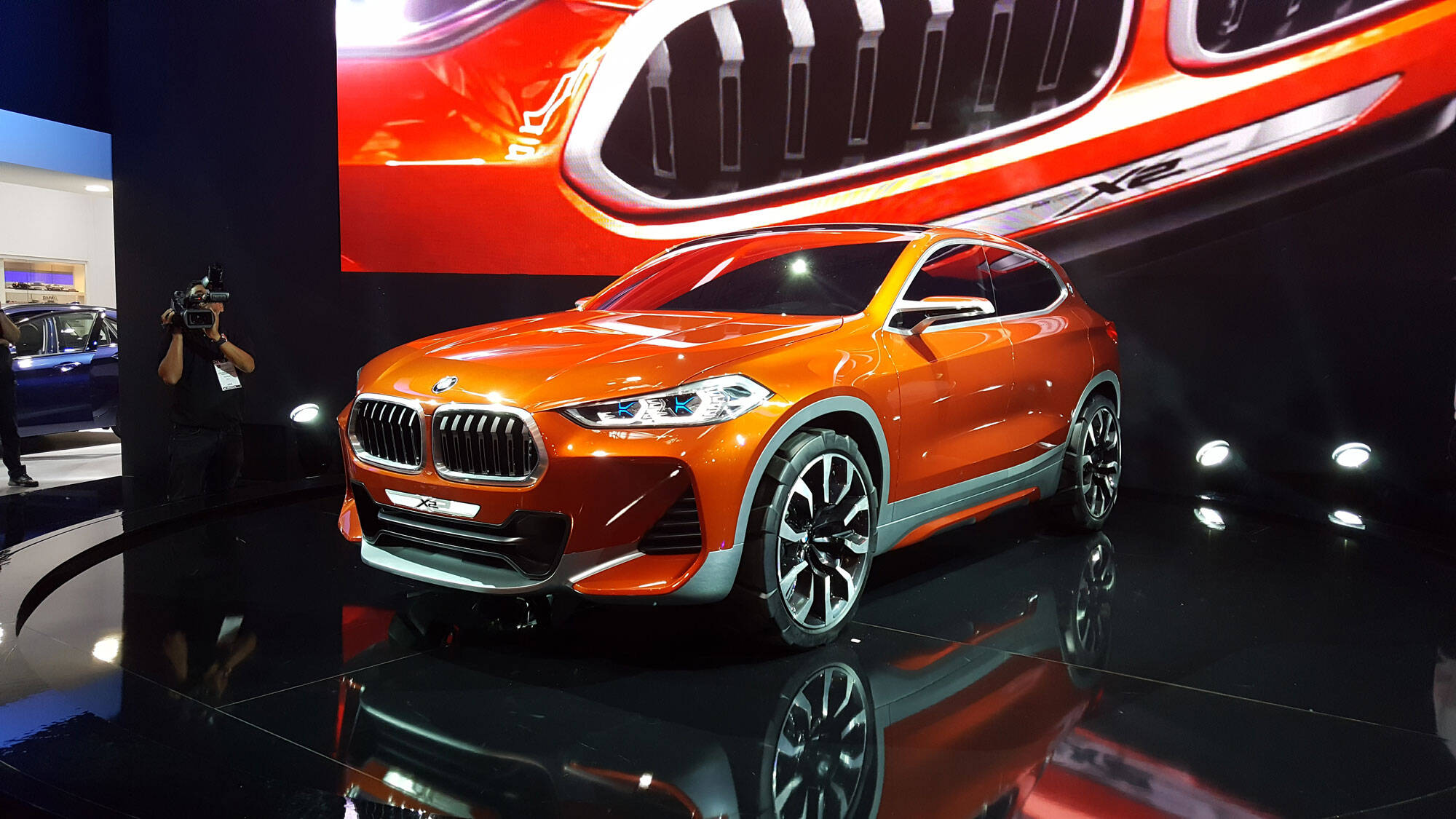 BMW X2 Concept. Foto: Nicolas Tavares/iG Carros