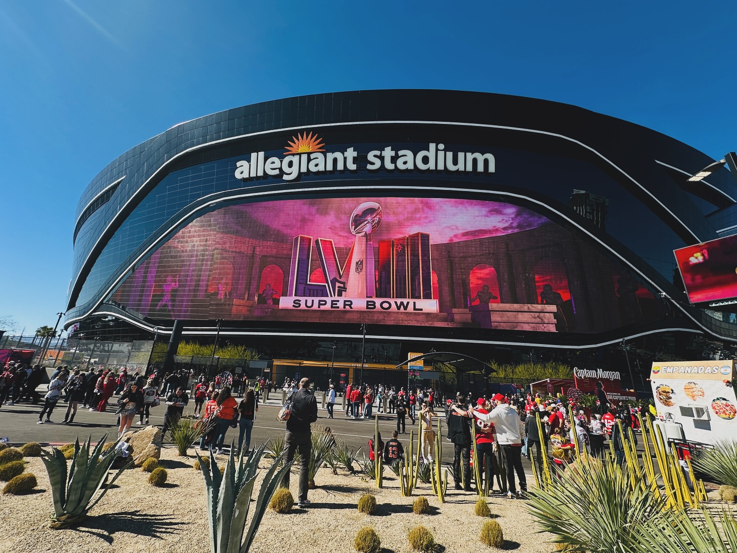 Allegiant Stadium Reprodução/ Instagram