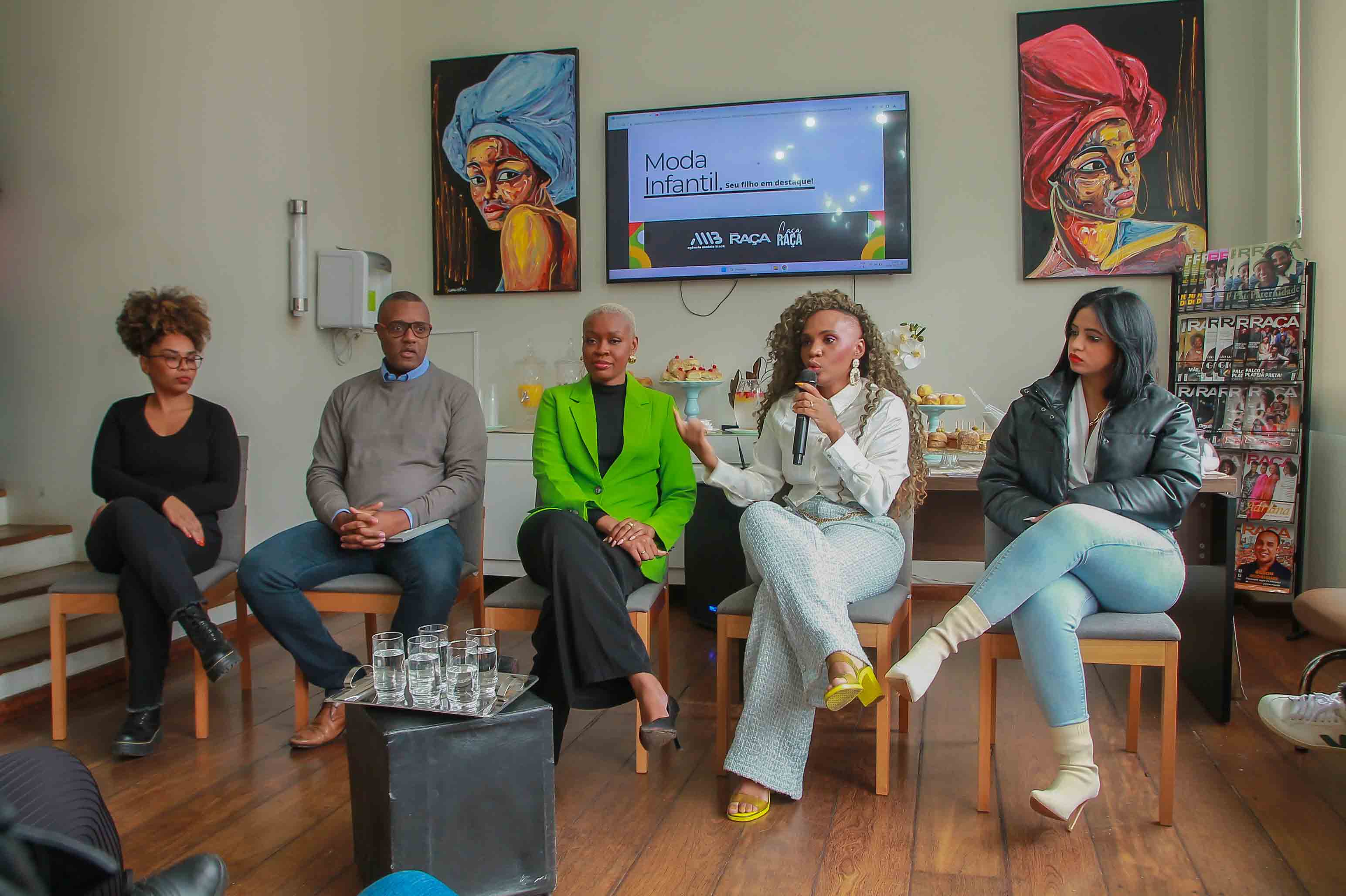 Moda infantil em foco: Models Black discute o tema em workshop . Foto: Jéssica Mendes Honorato