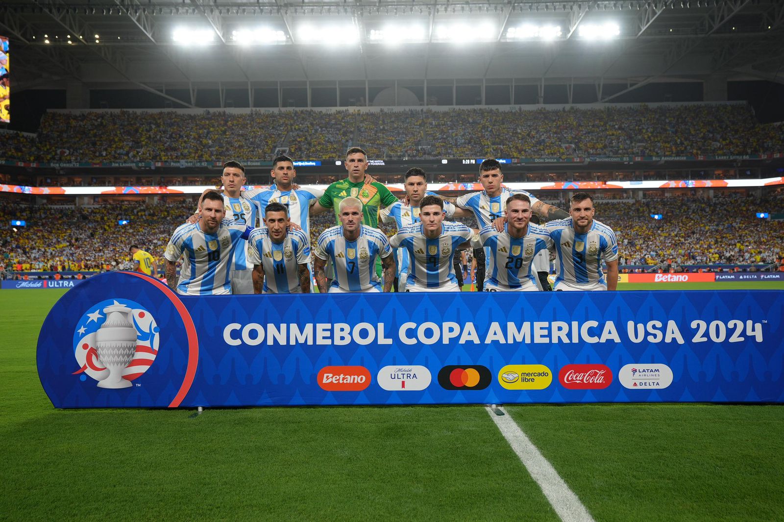 Argentina x Colômbia - Final da Copa América 2024 Reprodução/X