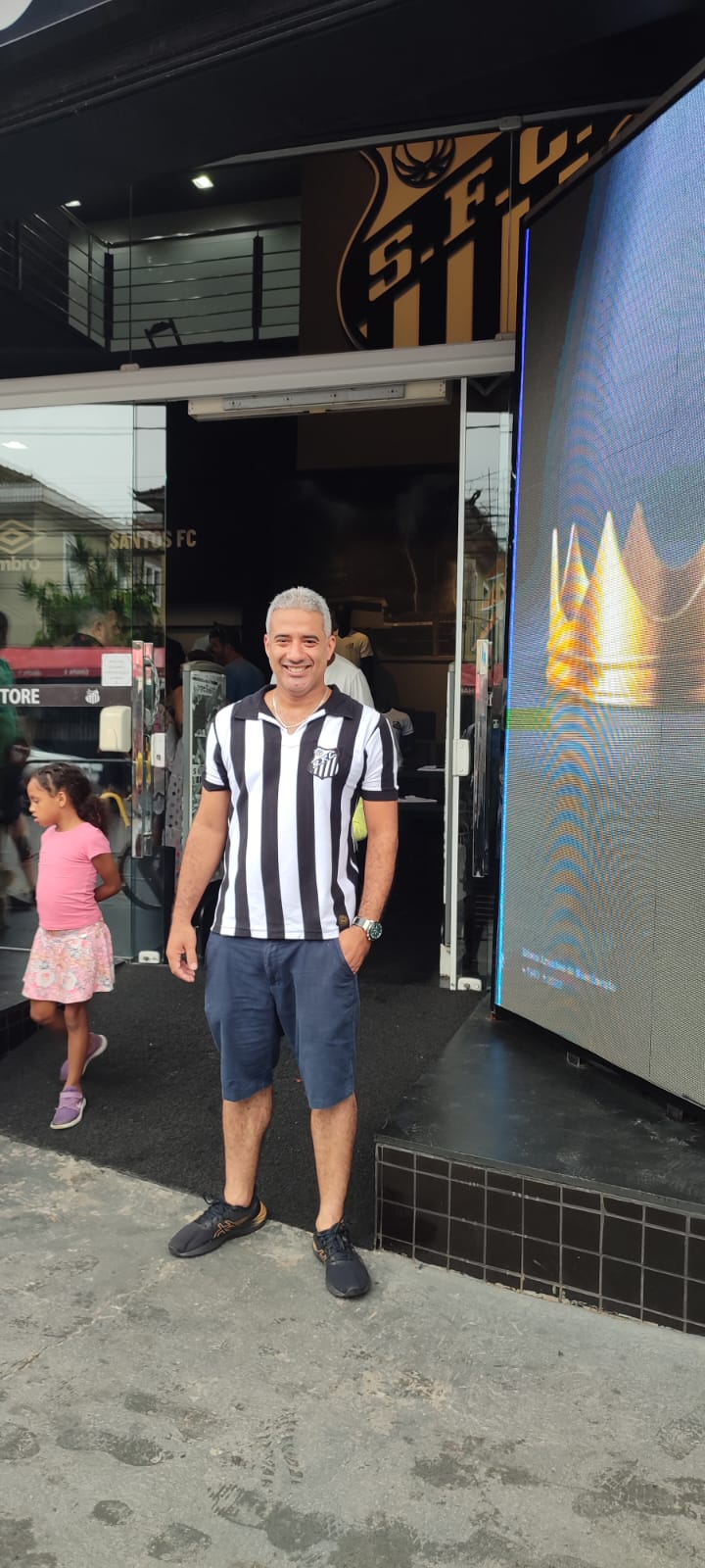 Daniel Augusto é neto de Tite, ex-jogador do Santos. Foto: eduardo lucizano