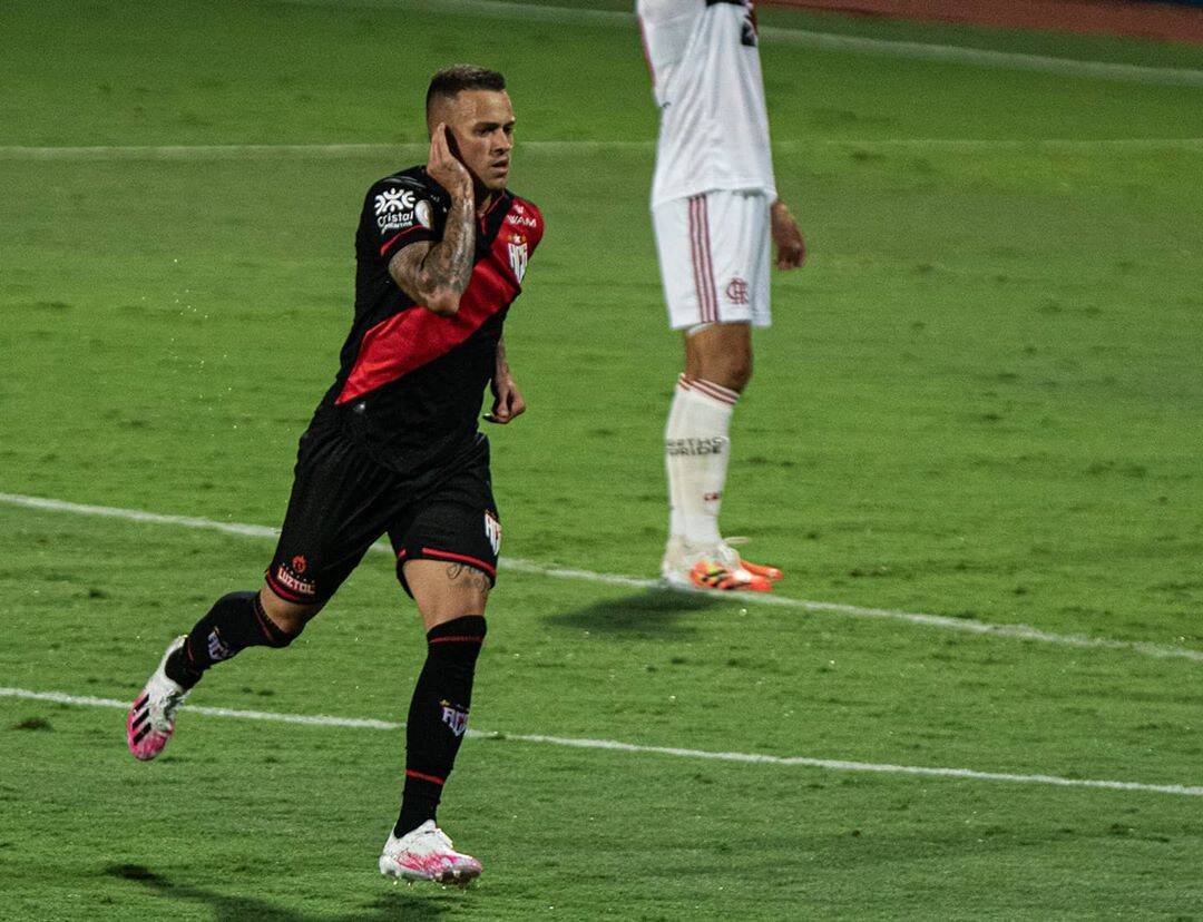 Fla X Atlético-GO. Foto: Instagram