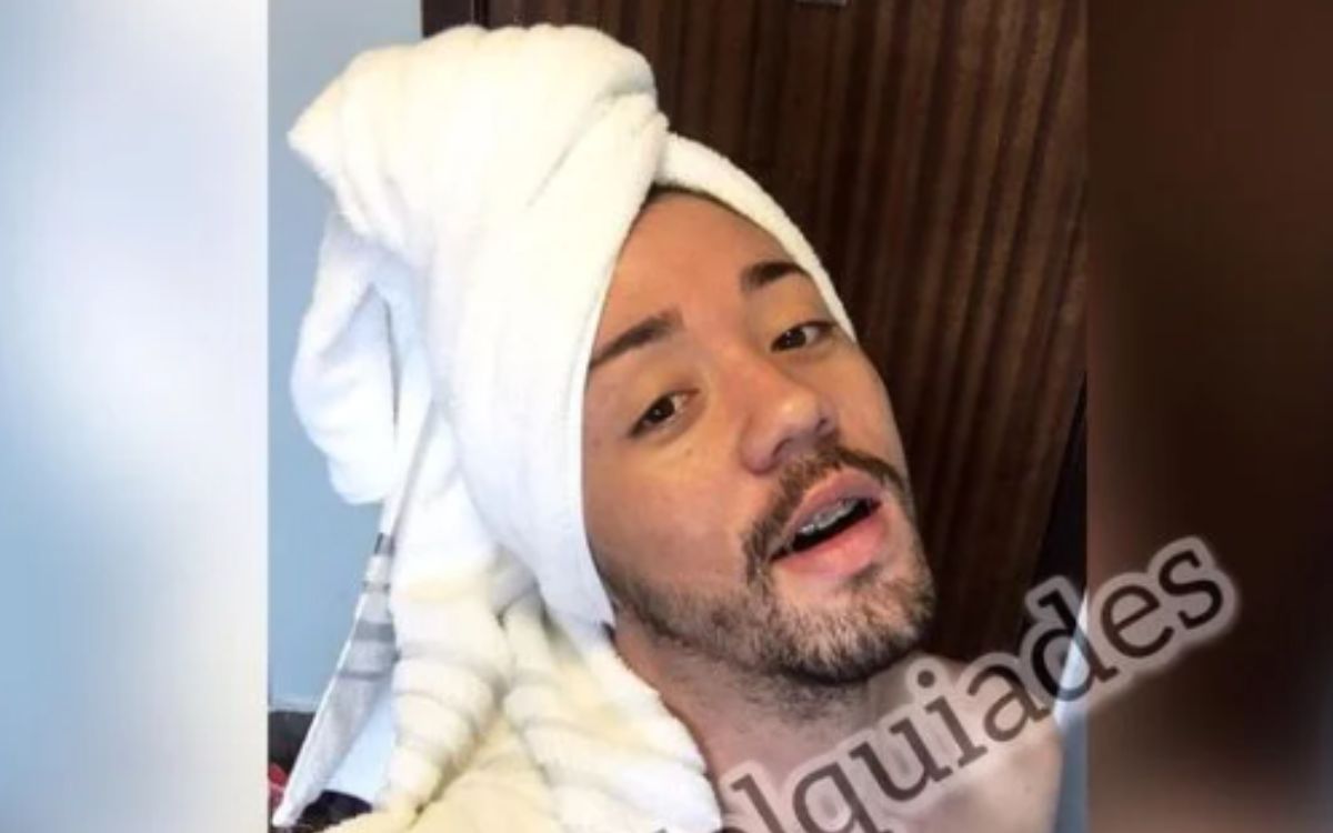 Rico Melquíades e sua mudança de visual. Foto: Facebook