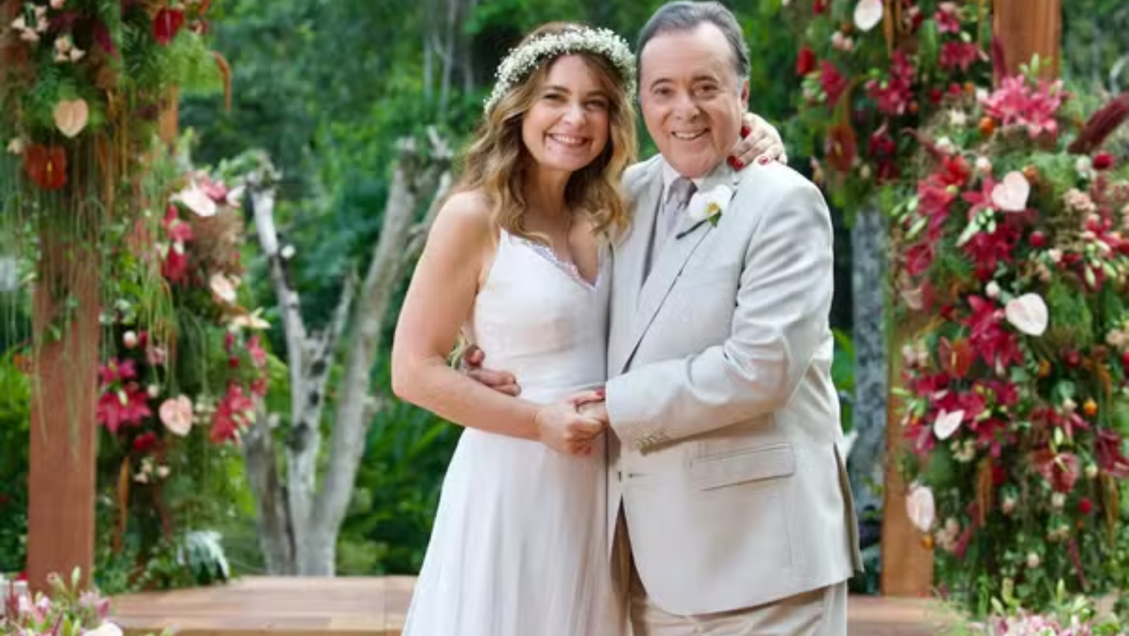 Cláudia Abreu e Tony Ramos como Filipa e Abel. Foto:  Foto: Globo/ Manoella Mello