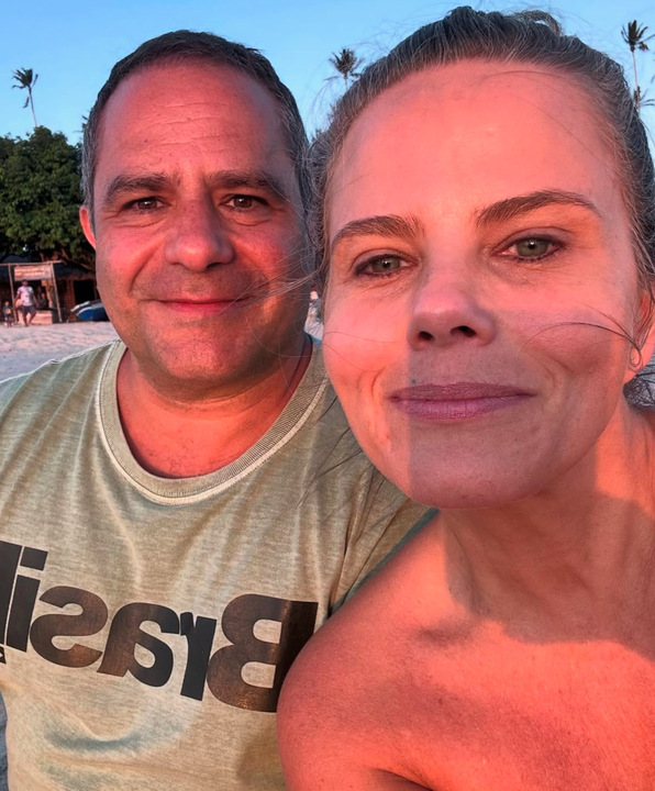 Maria Cândida e Patrick Gontier. Foto: Reprodução: Instagram/@mariacandidatv