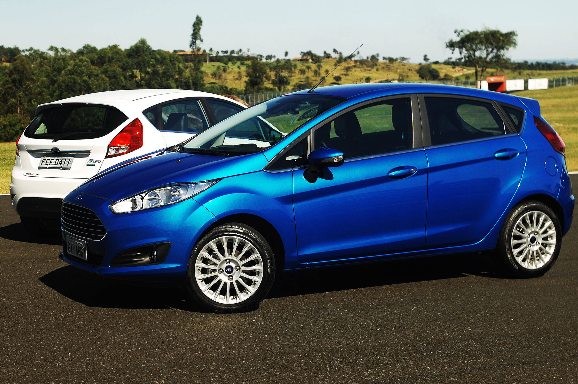 Ford Fiesta 1.0 EcoBoost. Foto: Divulgação/Ford