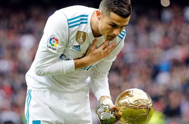 Cristiano Ronaldo é dono de vários recordes na carreira, entre eles o de maior artilheiro da história do Real Madrid com 450 gols. - Foto: Ángel Martínez/Real Madrid