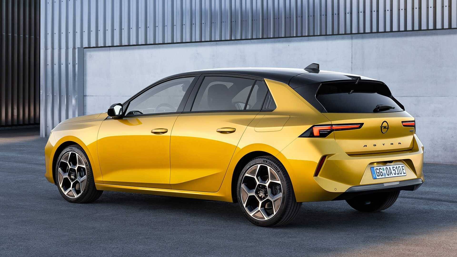 Opel Astra 2022. Foto: Divulgação