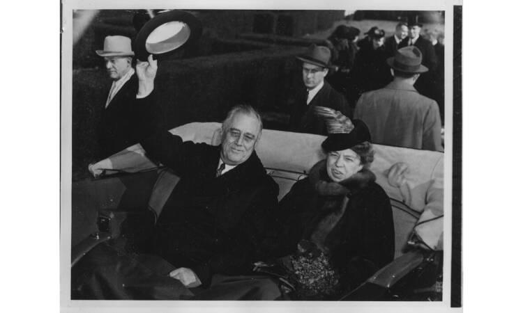 O presidente dos Estados Unidos, Franklin D. Roosevelt foi casado com a prima Eleanor e teve seis filhos. Foto: Wikimedia Commons