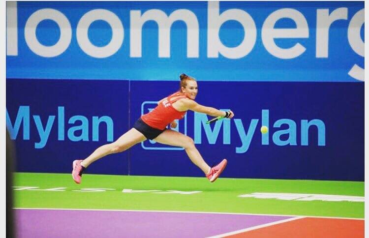 Madison Brengle. Foto: Reprodução/Instagram