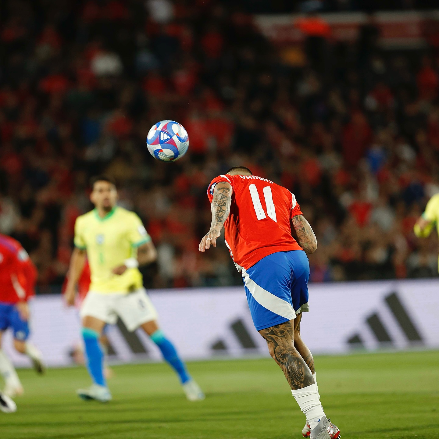 Chile x Brasil - ELiminatórias da Copa do Mundo de 2026 Reprodução/Instagram