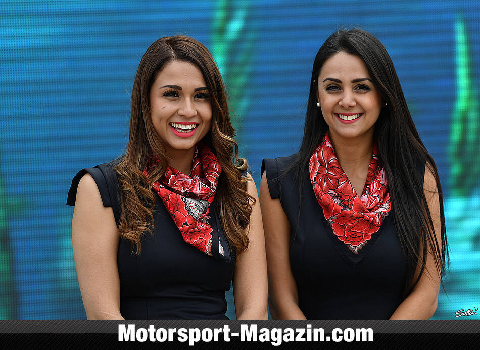 Grid girls embelezaram o GP do México de Fórmula 1. Foto: Motorsport Magazin