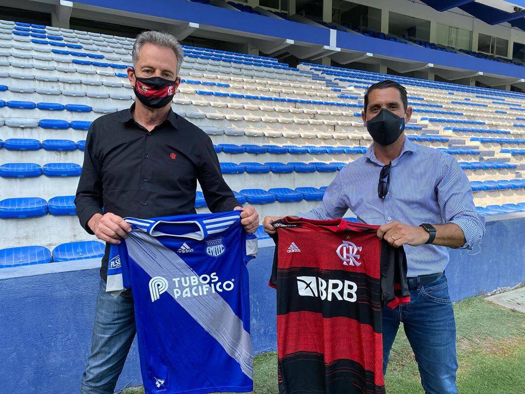 Barcelona X Flamengo. Foto: Instagram