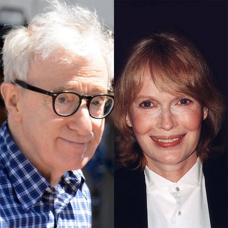  Woody Allen e Mia Farrow Reprodução: Flipar