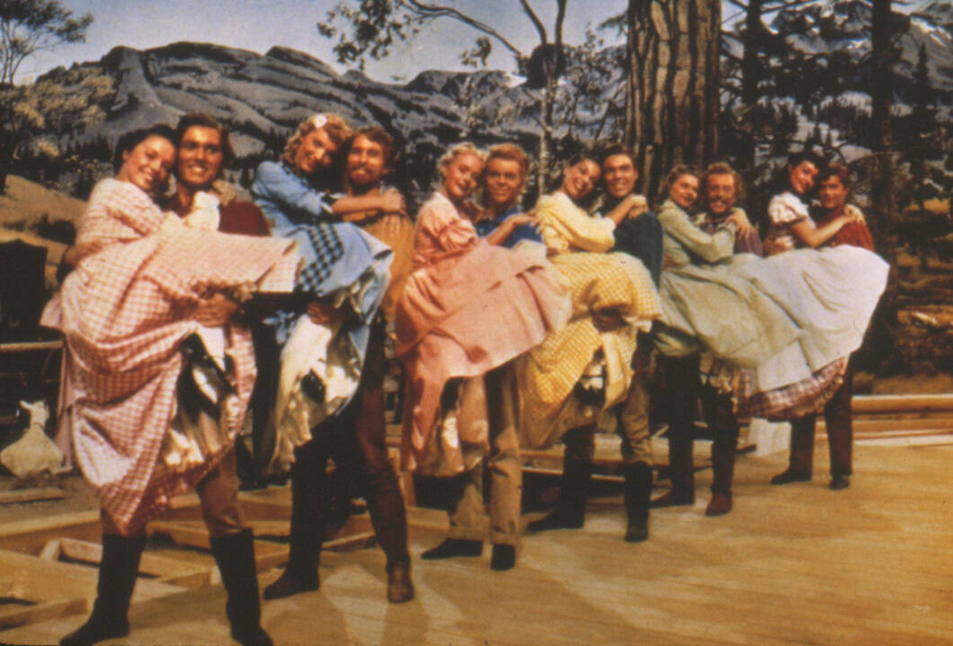 O musical "Sete Noivas para Sete Irmãos" teve cinco indicações, incluindo melhor filme, e levou um Oscar para casa. Foto: Reprodução/IMDB