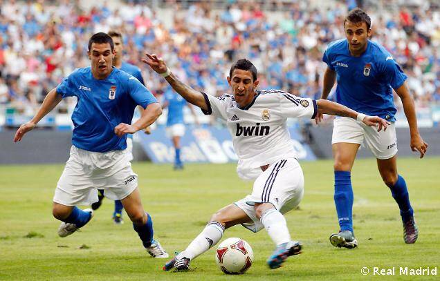 Argentino Di María fez dois gols Divulgação/Real Madrid