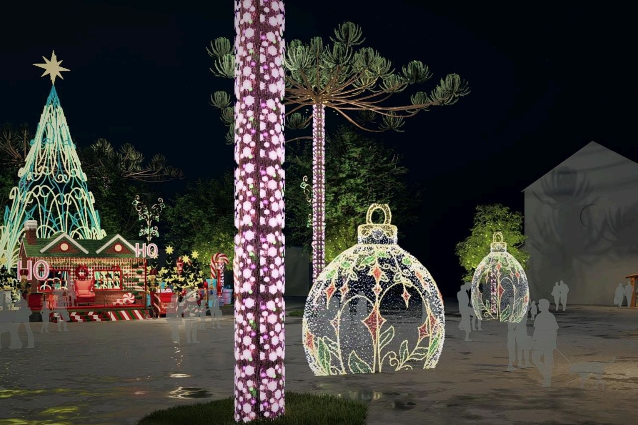 Decoração de Natal em Campos de Jordão. Foto: Reprodução/Divulgação