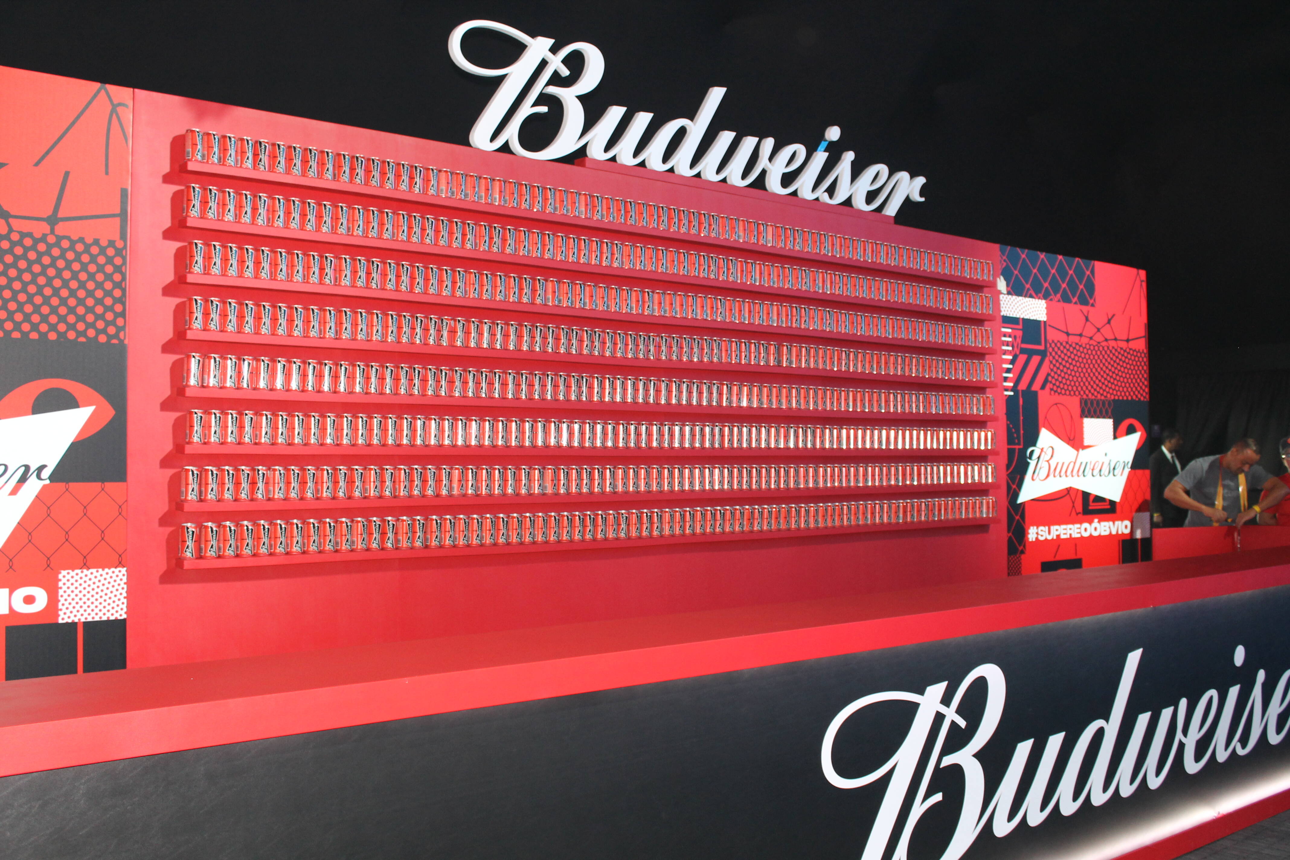 A Budweiser é uma das parceiras da NBA House 2019. Foto: Flavia Matos/ IG