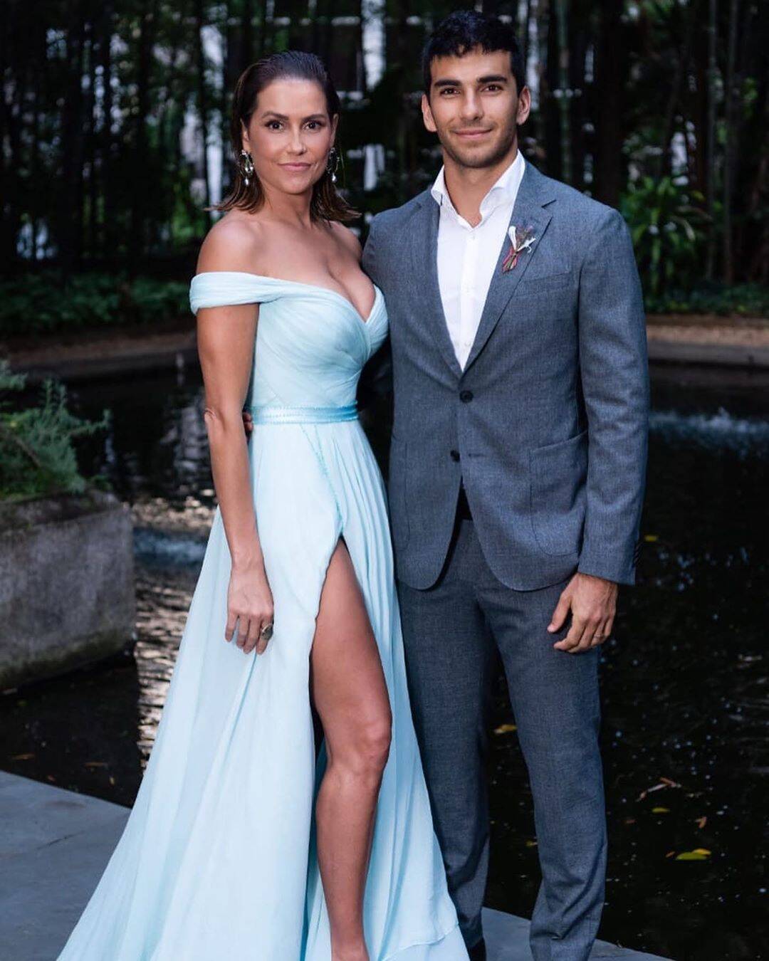 Celebridades no casamento do maquiador. Foto: Reprodução / Instagram