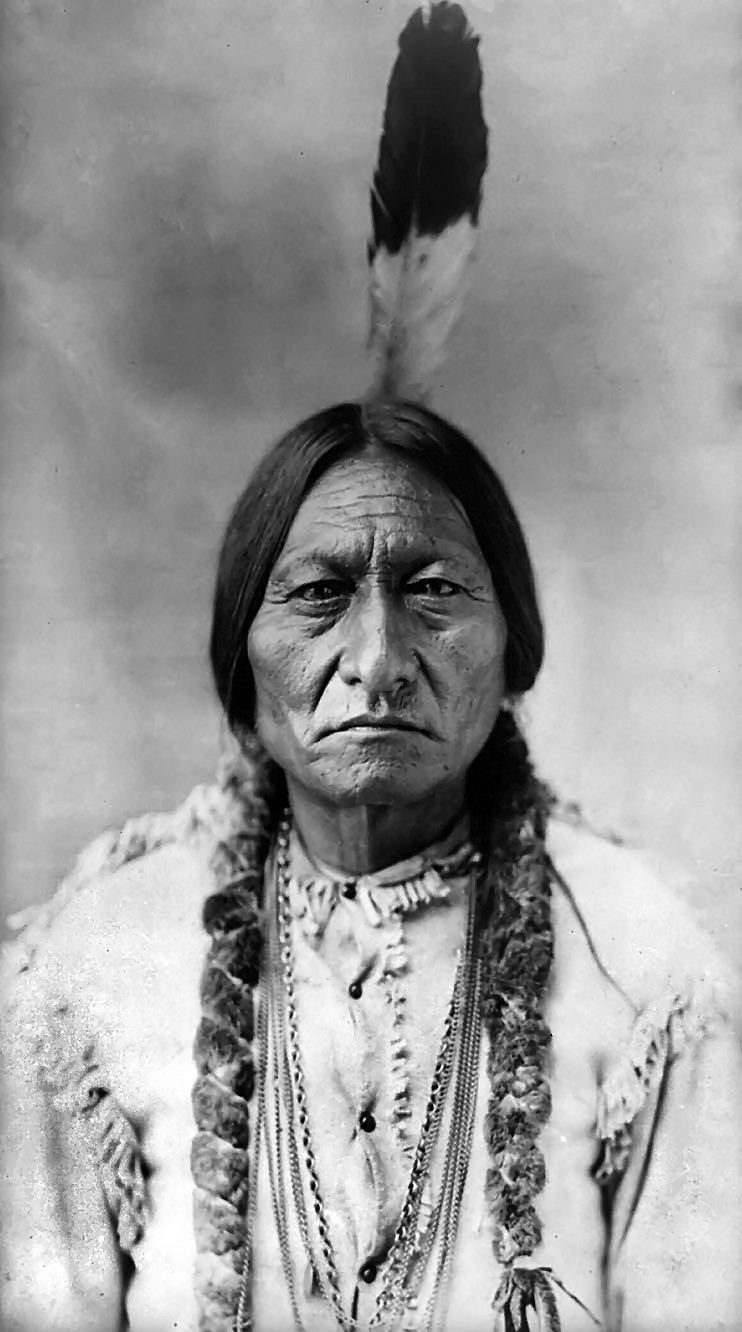 Chefe Tribal - Líder de comunidades baseadas em tradições.
Exemplo: Sitting Bull, chefe indígena dos Sioux Lakota no século XIX.
 Reprodução: Flipar