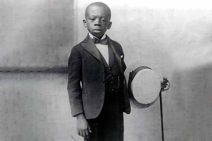 Sebastião Bernardes de Souza Prata nasceu em 18 de outubro de 1915, em Uberlândia, Minas Gerais, e viria a ser famoso ainda jovem como Grande Otelo.
 Reprodução: Flipar