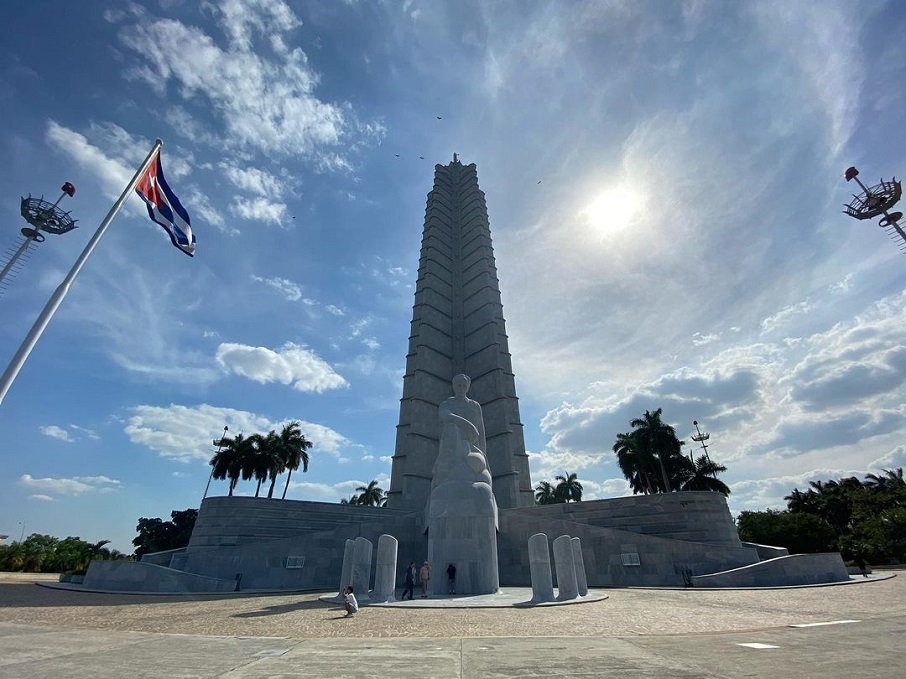 O Memorial José Martí, em Havana. Foto: Reprodução/Instagram 23.02.2023