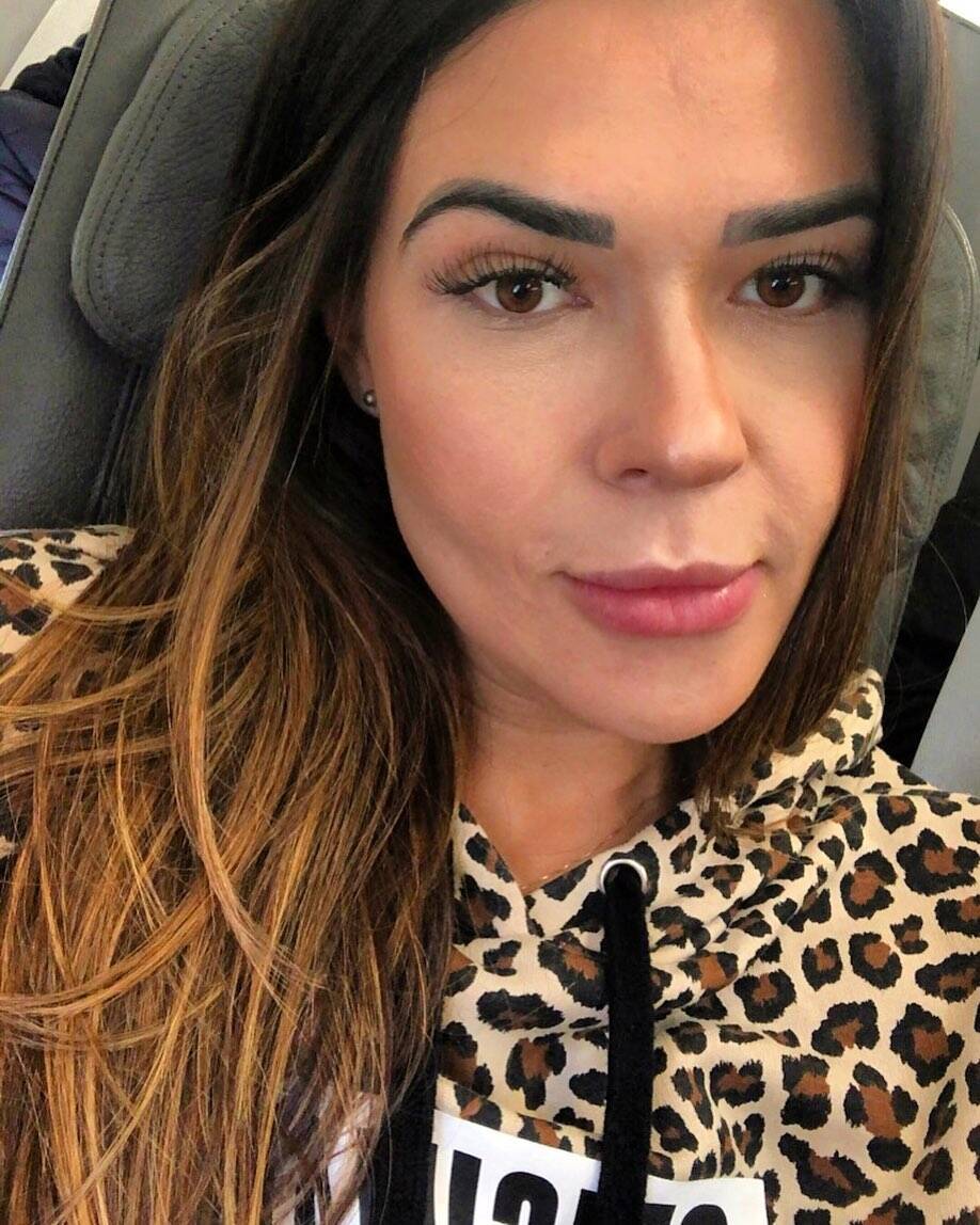 Allana Aguiar, a morena apontada como pivô da separação de Thiaguinho. Foto: Reprodução / Instagram