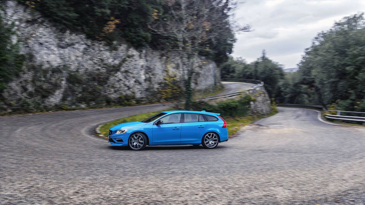 Volvo S60 e V60 Polestar. Foto: Divulgação