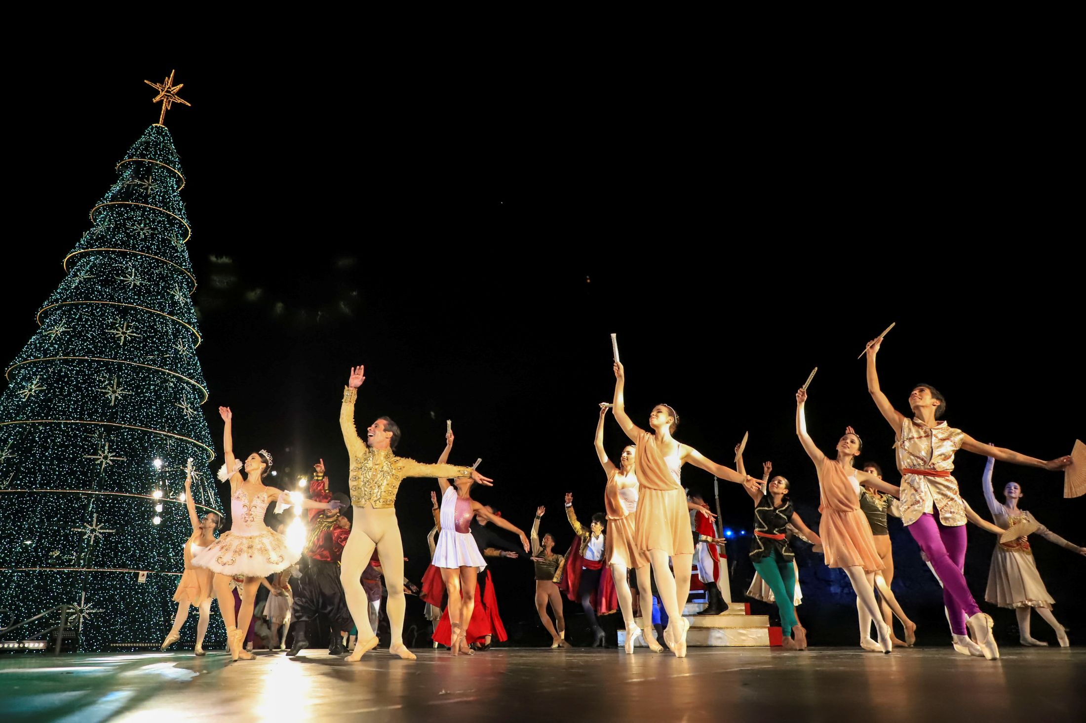 Apresentação de Ballét de Natal . Foto: Divulgação / Prefeitura de Curitiba