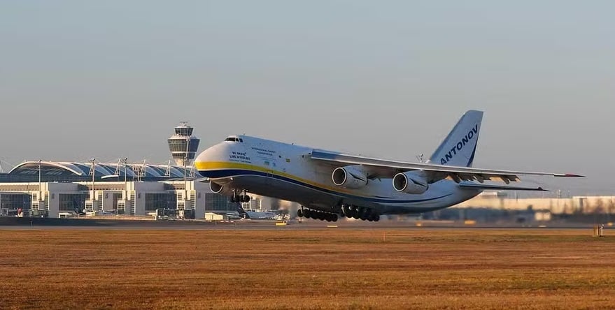 Antonov An-124 é o maior avião do mundo Reprodução/Munich Airport