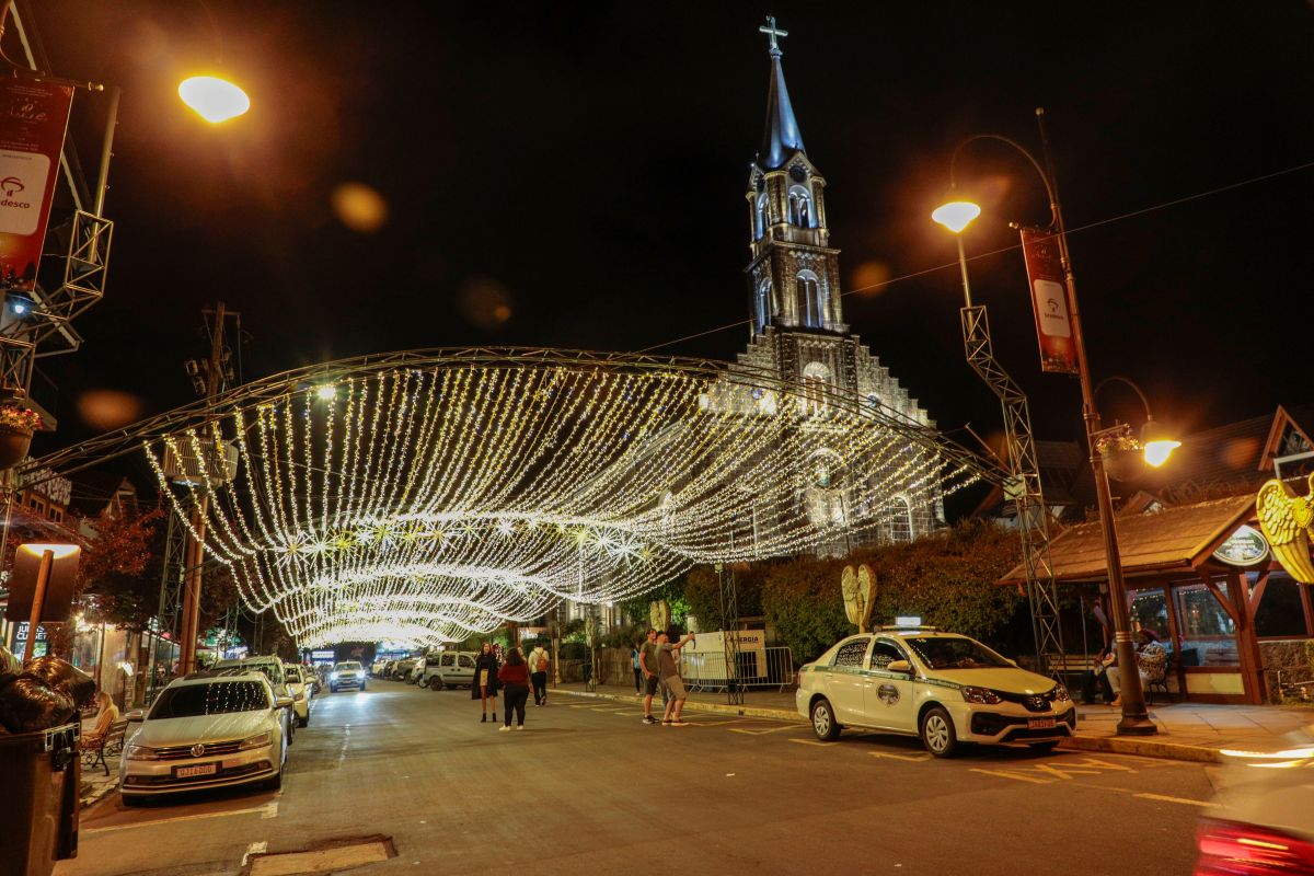 Caminho de Luz. Foto: CLEITON THIELE