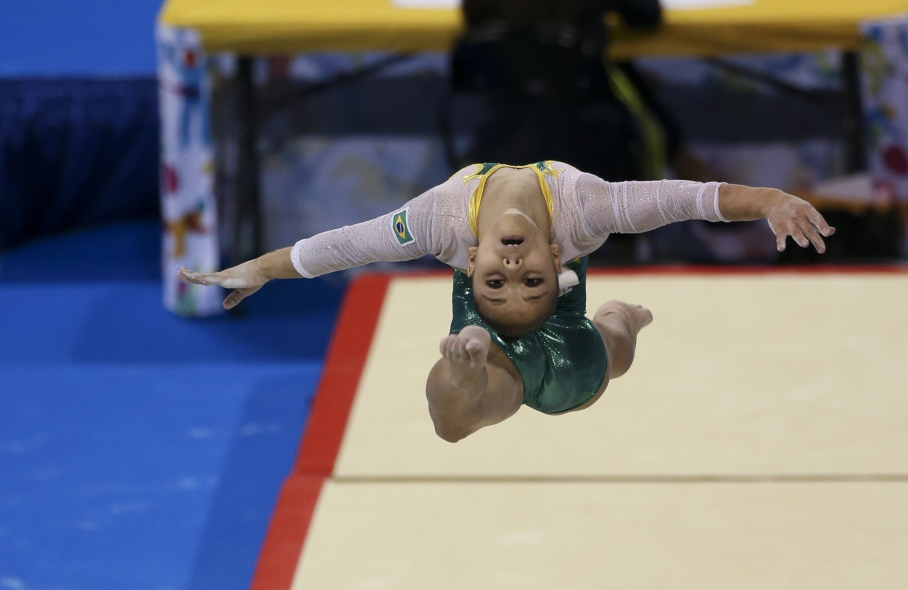 Flávia Saraiva, revelação da ginástica artística brasileira Washington Alves/Exemplus/COB