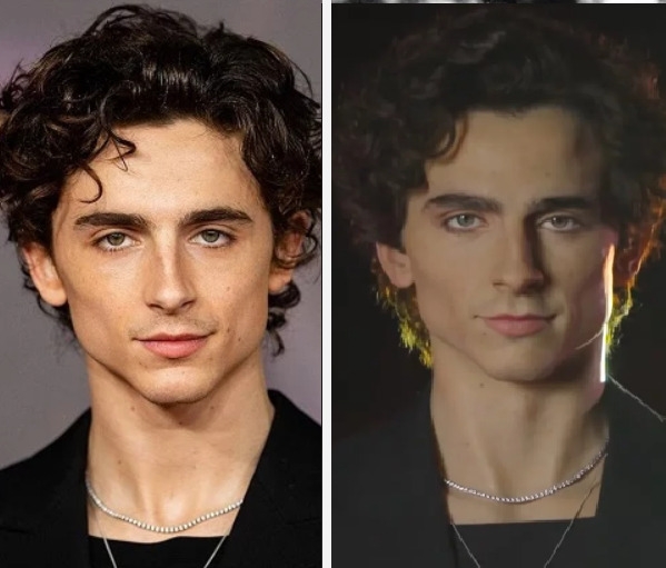 O Museu Madame Tussauds, em Londres, inaugurou uma estátua de cera do ator Timothée Chalamet