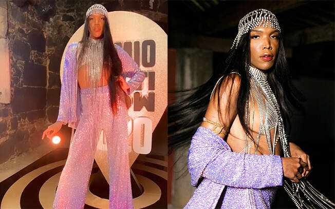 Look de Majur no Prêmio Multishow. Foto: Reprodução/Instagram