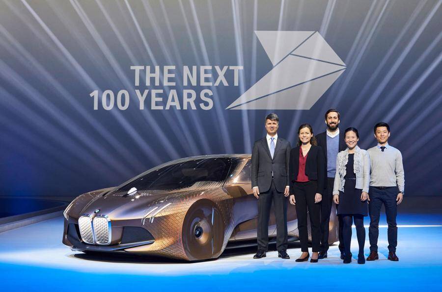 BMW Vision Next 100. Foto: Divulgação