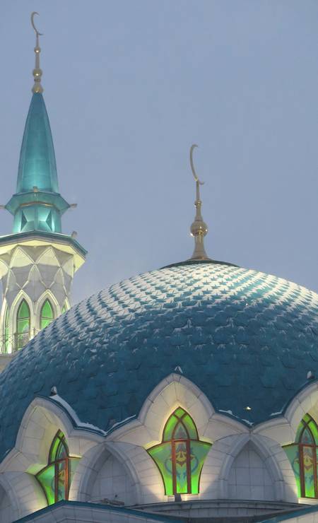 A mesquita de Kazan, na Russia. Foto: Juarez Becoza / Juarez Becoza