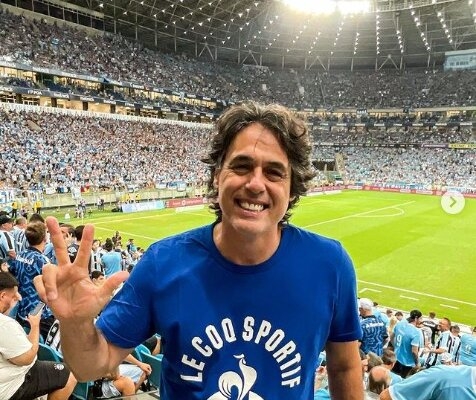 Três títulos: Danrlei (ex-goleiro e agora deputado federal) - Tricampeão pelo Grêmio (1994, 1997 e 2001). - Foto: Reprodução/Instagram