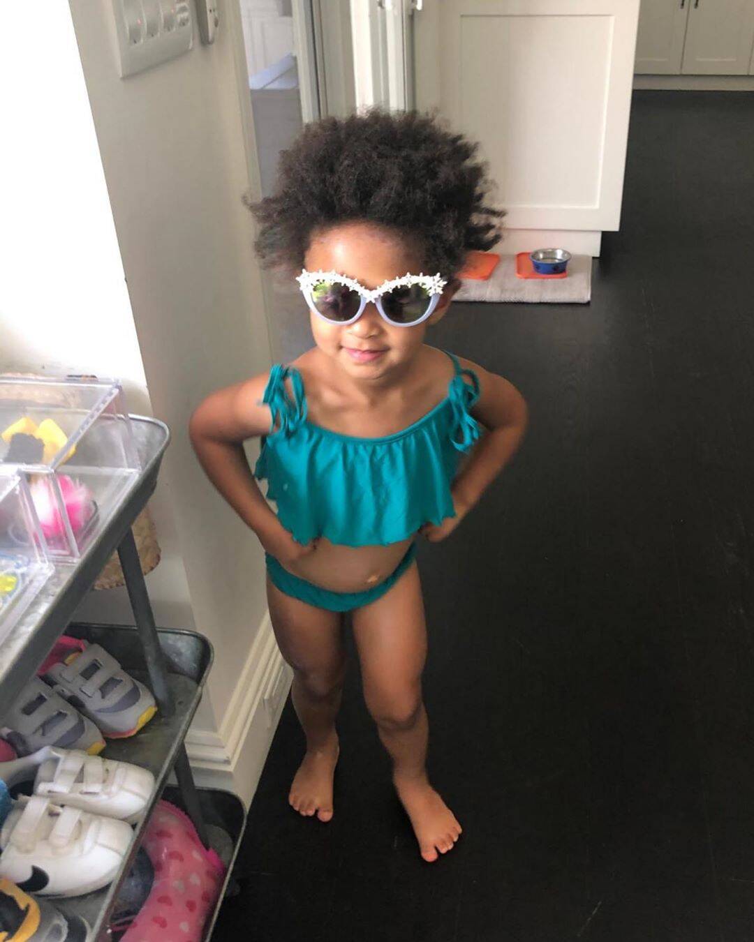 Filha de Serena Williams. Foto: Instagram