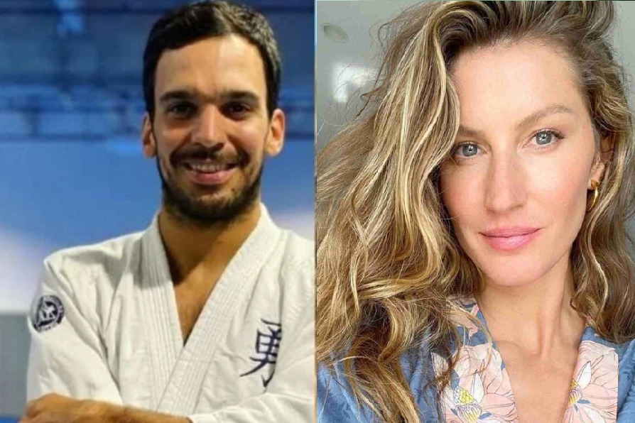 River é filho do atual relacionamento de Gisele, com o professor de jiu-jitsu Joaquim Valente, de 35 anos. O casal chegou a ser fotografado durante a gestação durante passeio no litoral da Costa Rica. . Foto: Reprodução: Flipar