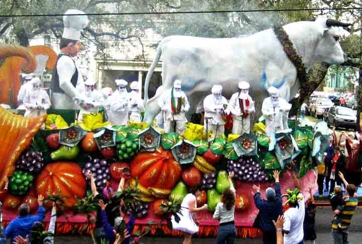 Nova Orleans, nos Estados Unidos - A cidade localizada no estado da Louisiana, berço do jazz, é famosa pela intensa vida noturna. E o seu Carnaval está entre os mais conhecidos do território americano.  Reprodução: Flipar