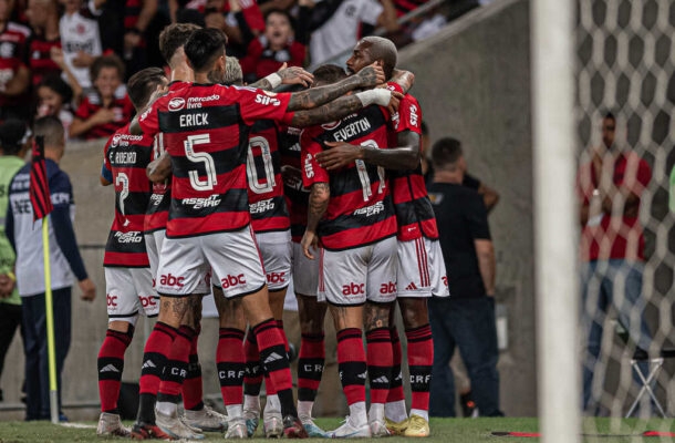 O Flamengo tenta o pentacampeonato. O clube conquistou a Copa do Brasil em 1990, 2006, 2013 e 2022. - Foto: Paula Reis/Flamengo 