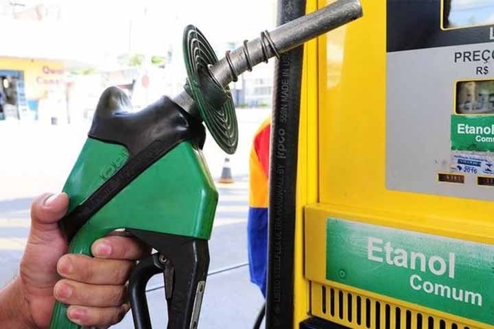 A cana-de-açúcar é matéria-prima para o etanol, álcool também utilizado na indústria alimentícia e em outras, como a química. No entanto, a principal vantagem do etanol é servir de biocombustível para automóveis. Reprodução: Flipar